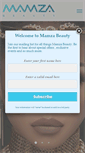 Mobile Screenshot of mamzabeauty.com